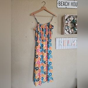 Hayden Sundress Roche Medium NWT Floral Gardencore Boho Bohemain Anthropologie
